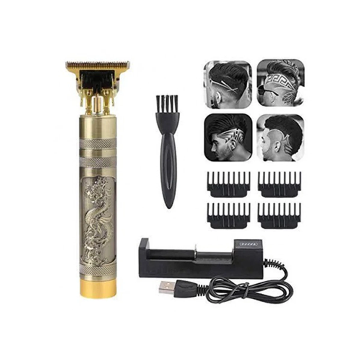 Vintage T9 Rechargeable Professional Electric Hair Trimmer