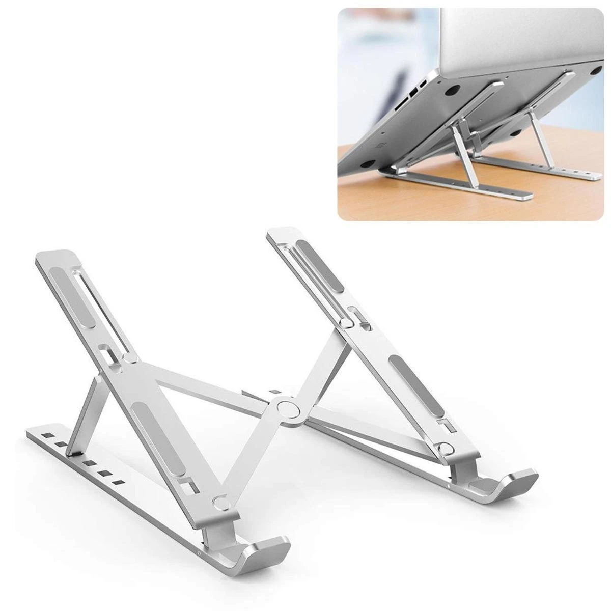 Original High Quality Portable Aluminum Alloy Adjustable Laptop Stand