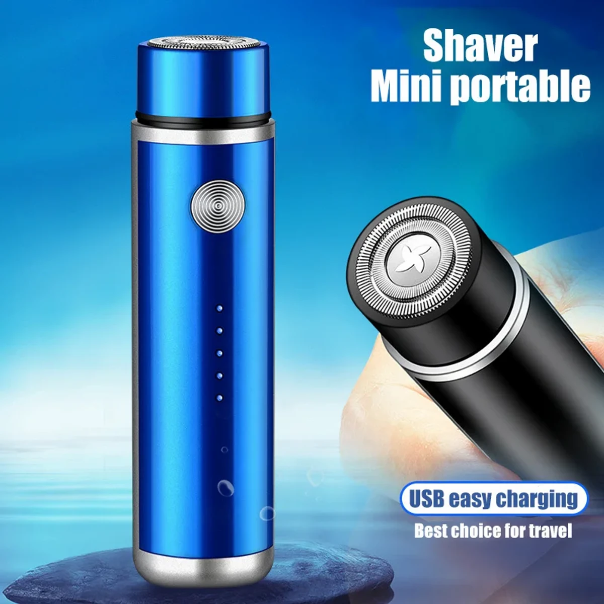 ( USB ) Portable Mini Electric Shaver Trimmer