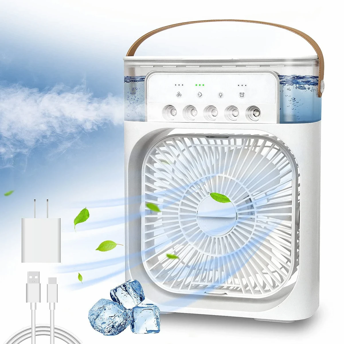 2 in 1 Personal Air Conditioner Mist Fan